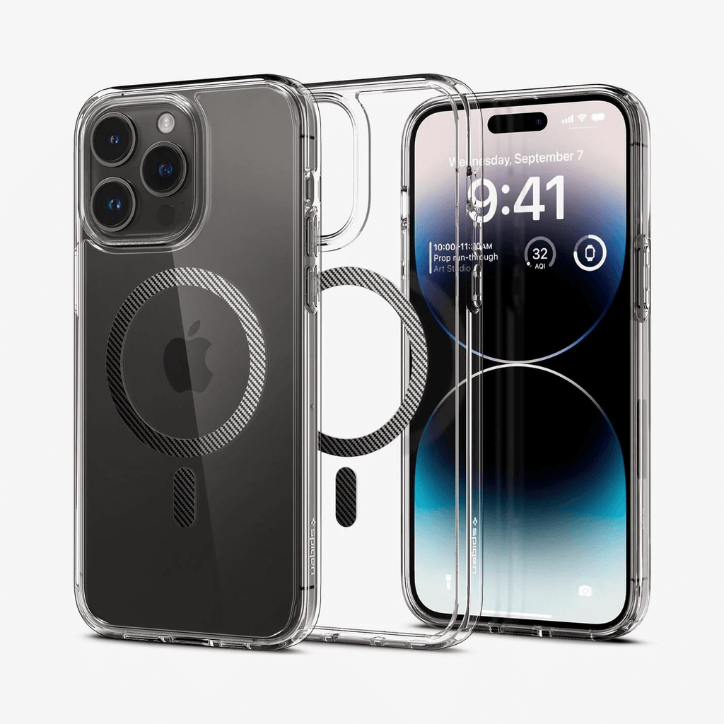 Estuche para iPhone 14 Pro - Spigen Ultra Hybrid MagFit
