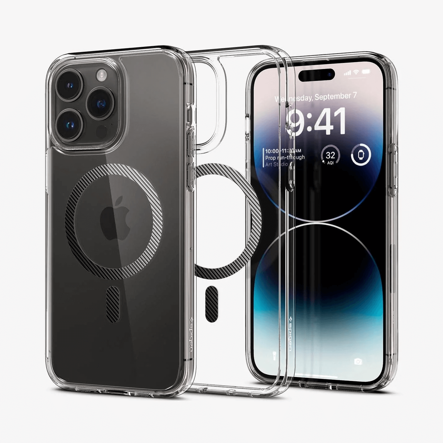 Estuche para iPhone 14 Pro - Spigen Ultra Hybrid MagFit