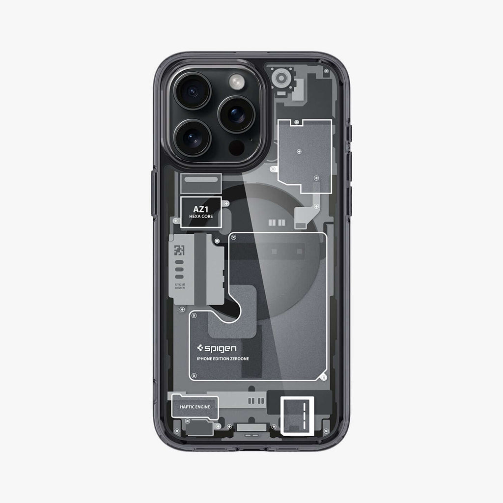 Estuche para iPhone 14 Pro - Spigen Zero One - Black