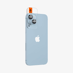 Protector de Cámara para iPhone 15 / 15 Plus - Spigen Optik Pro EZ Fit