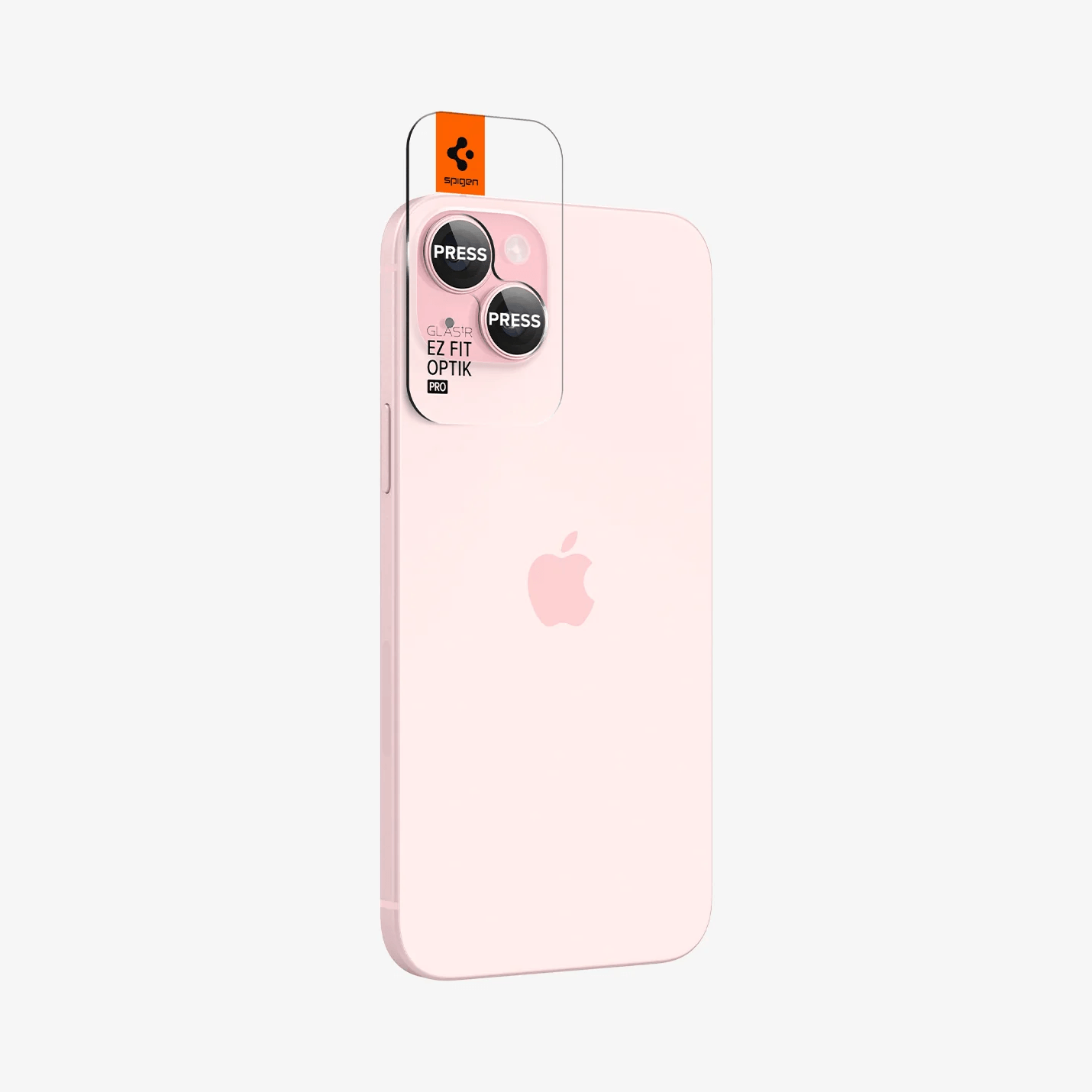 Protector de Cámara para iPhone 15 / 15 Plus - Spigen Optik Pro EZ Fit