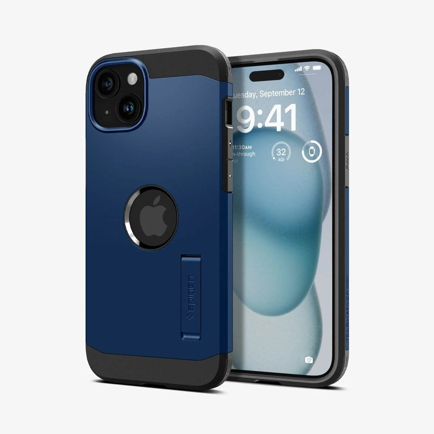 Estuche para iPhone 15 - Spigen Tough Armor MagFit