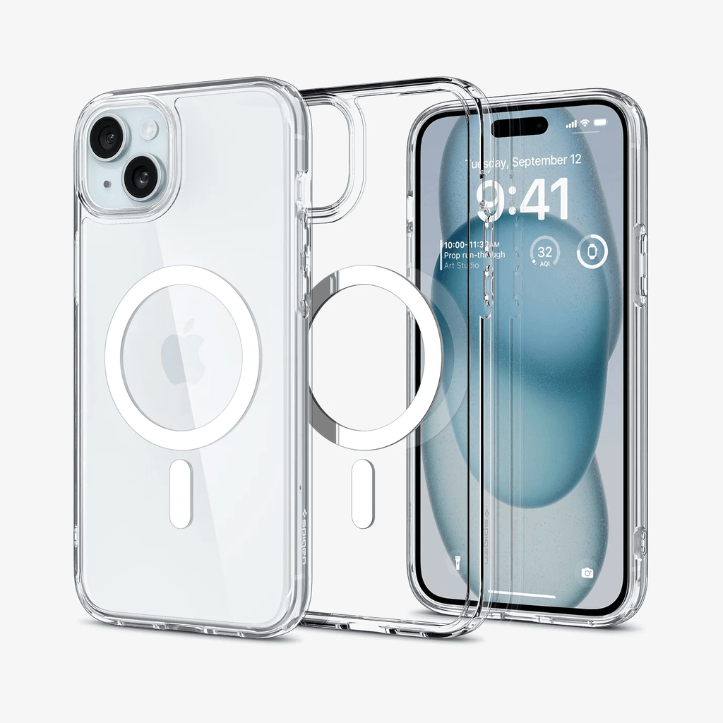Estuche para iPhone 15 - Spigen Ultra Hybrid Magfit