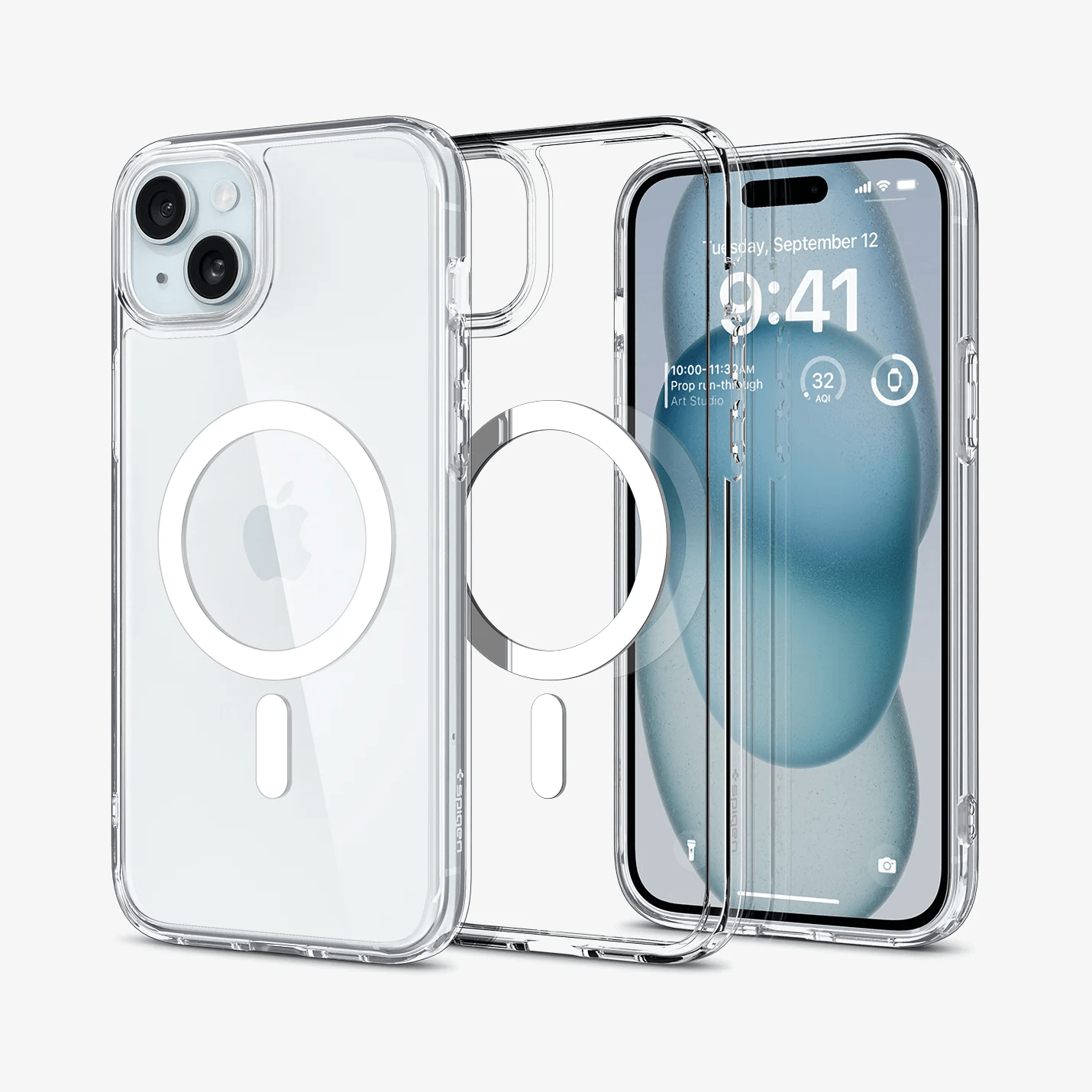 Estuche para iPhone 15 - Spigen Ultra Hybrid Magfit