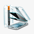 Vidrio Templado para iPhone 15 Plus / 16 Plus - Spigen GLAS.tR EZ Fit Privacy (Pack de 2)