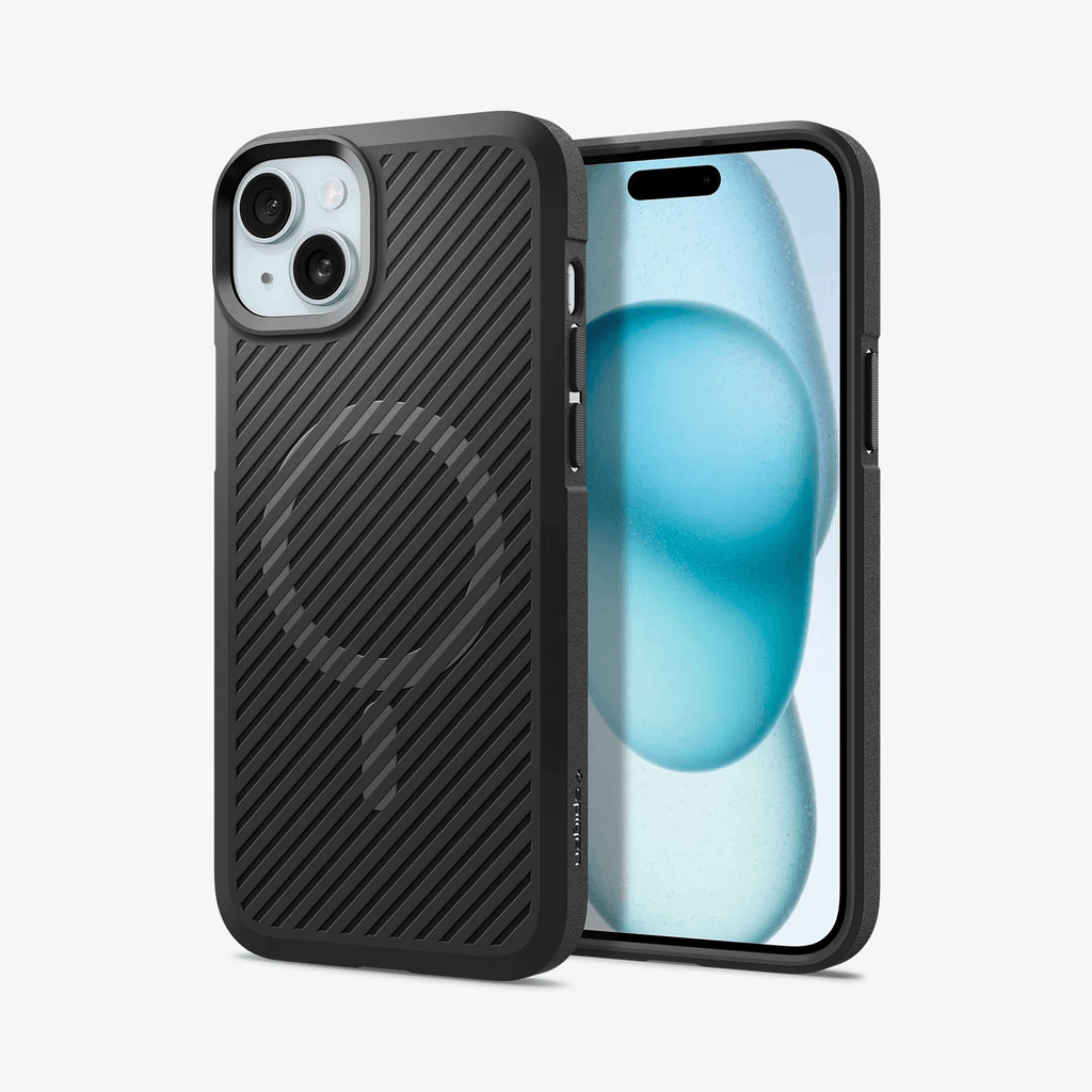 Estuche para iPhone 15 Plus - Spigen Core Armor Magfit - Matte Black