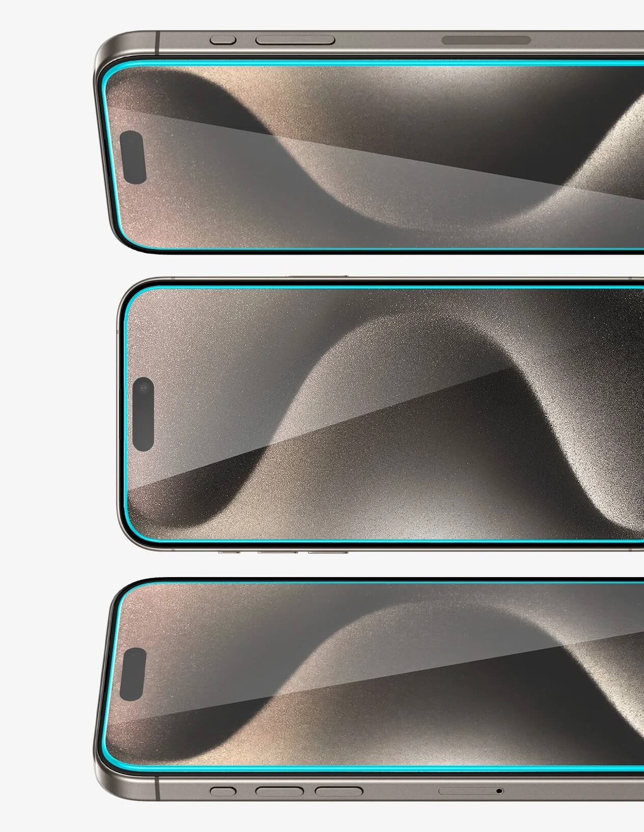 Vidrio Templado para iPhone 15 Plus / 14 Plus - Spigen GLAS.tR EZ Fit (Pack de 2)