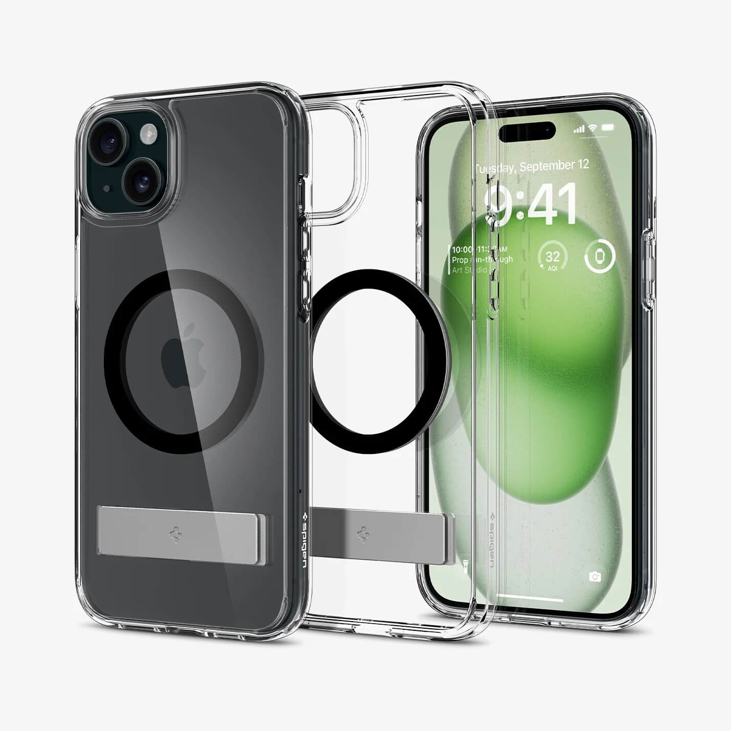 Estuche para iPhone 15 Plus - Spigen Ultra Hybrid S MagFit