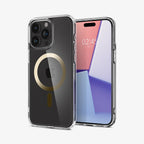 Estuche para iPhone 15 Pro - Spigen Ultra Hybrid MagFit