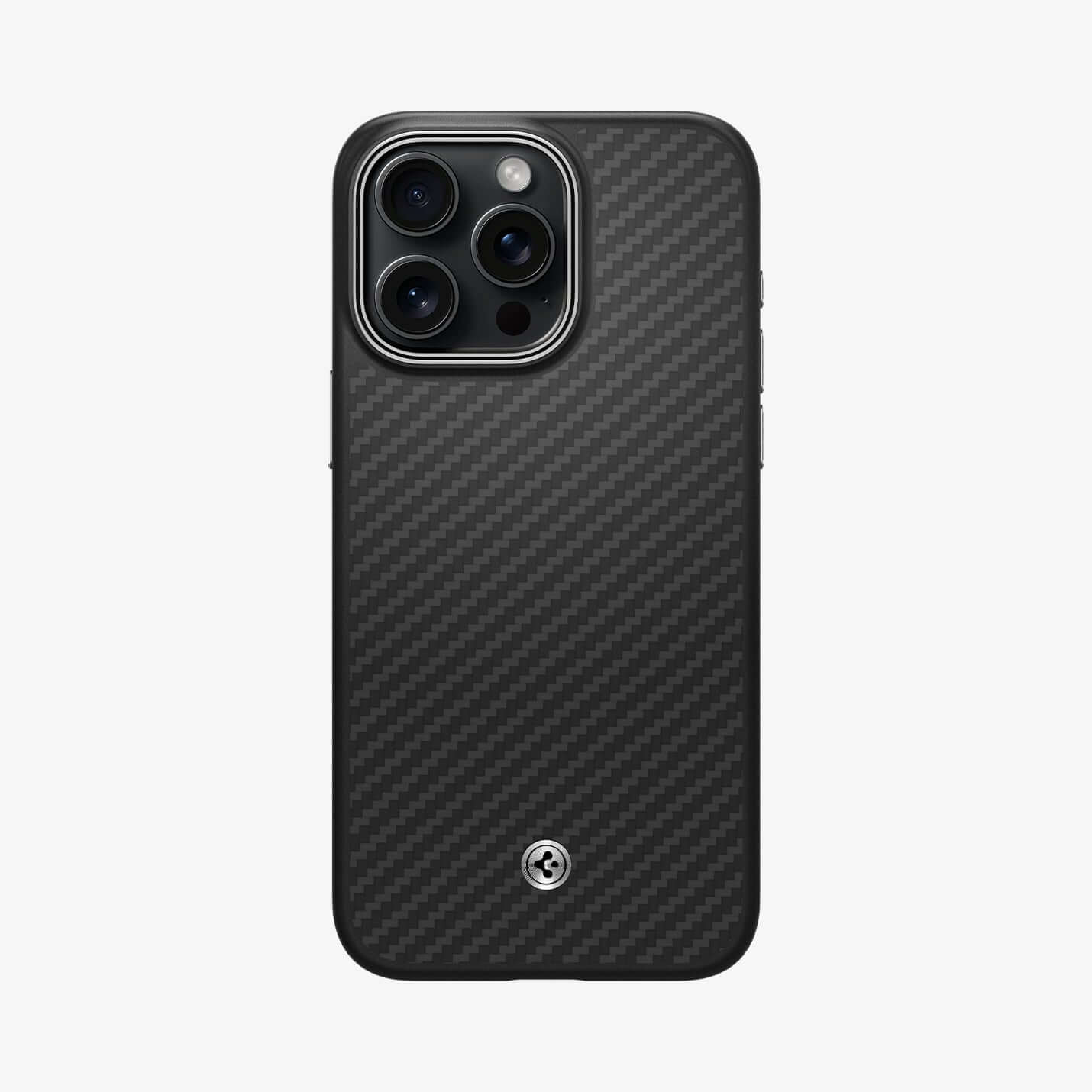 Estuche para iPhone 15 Pro Max - Spigen Enzo Aramid - Black