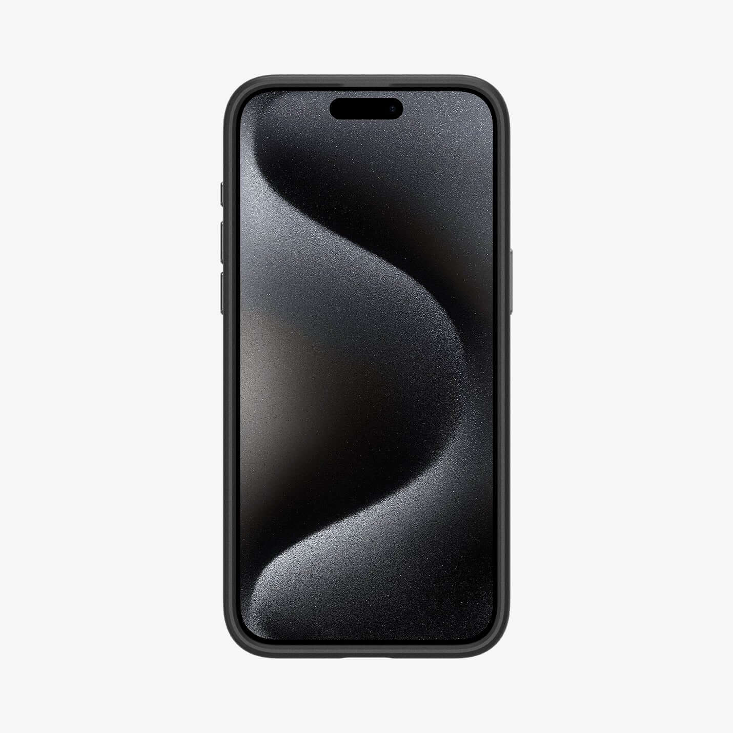 Estuche para iPhone 15 Pro Max - Spigen Enzo Aramid Matte Black