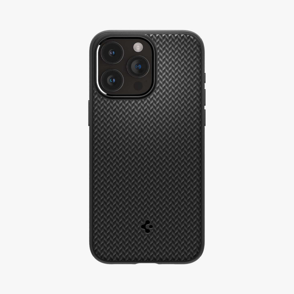 Estuche para iPhone 15 Pro Max - Spigen Mag Armor MagFit - Matte Black