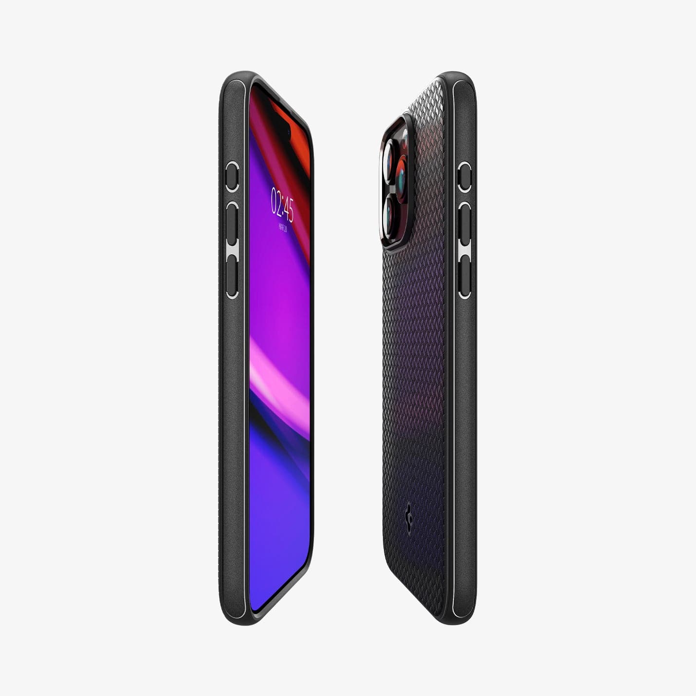 Estuche para iPhone 15 Pro Max - Spigen Mag Armor MagFit - Matte Black