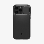 Estuche para iPhone 15 Pro Max - Spigen Optik Armor Magfit - Black