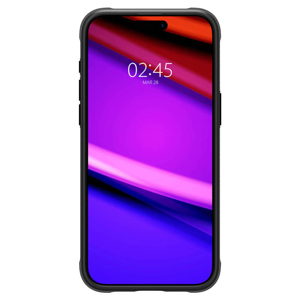 Estuche para iPhone 15 Pro Max - Spigen Rugged Armor MagFit - Black