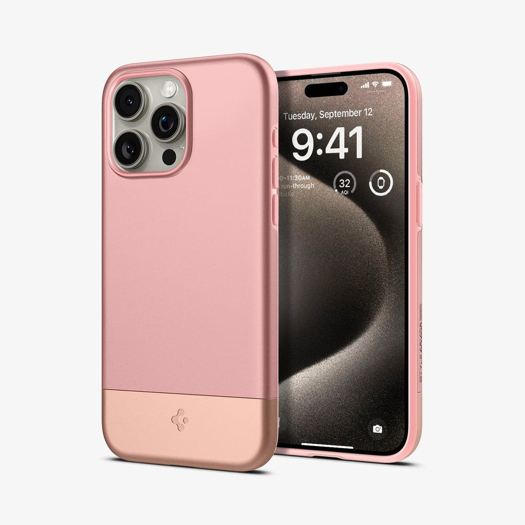 Estuche para iPhone 15 Pro Max - Spigen Style Armor MagFit