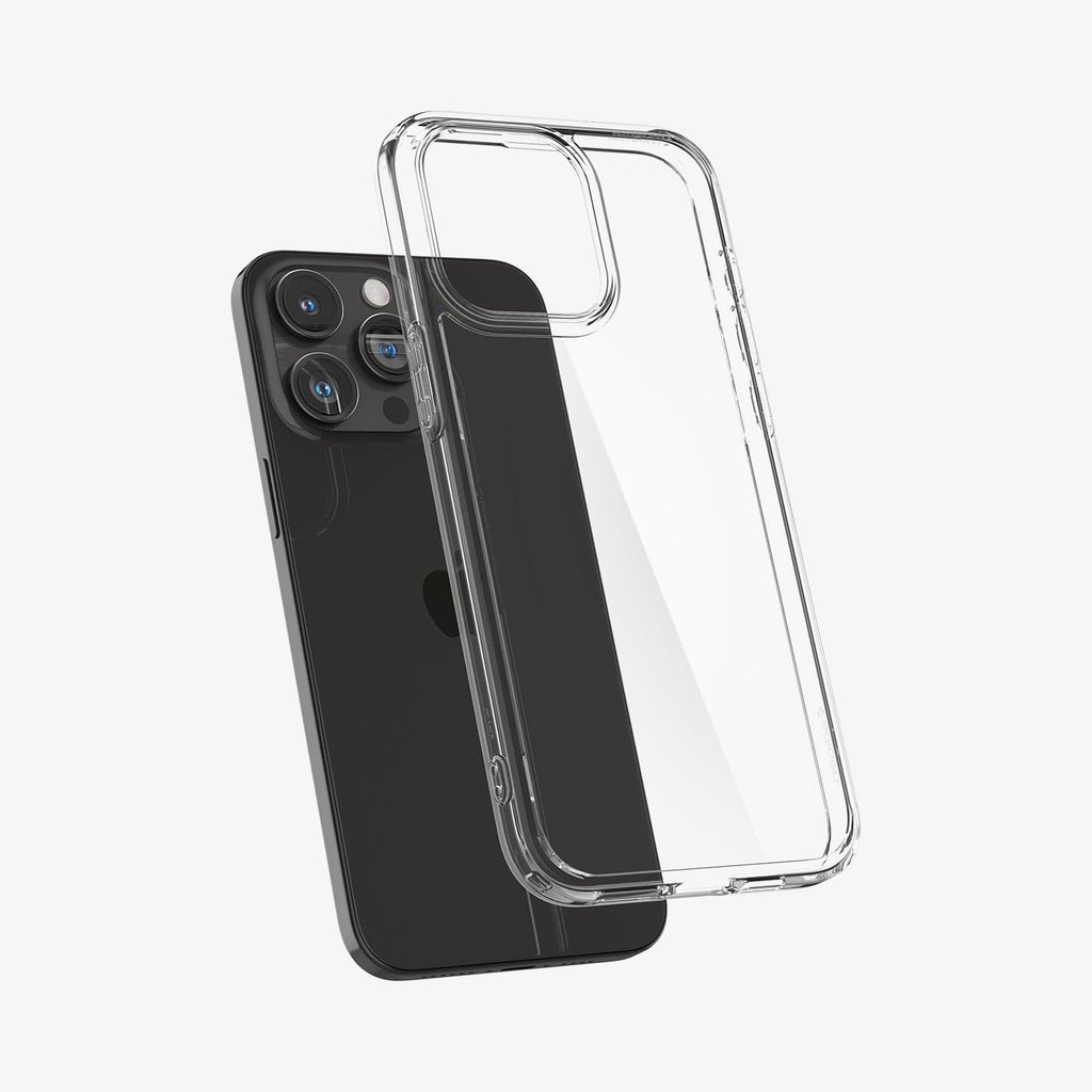 Estuche para iPhone 15 Pro Max - Spigen Ultra Hybrid - Crystal Clear