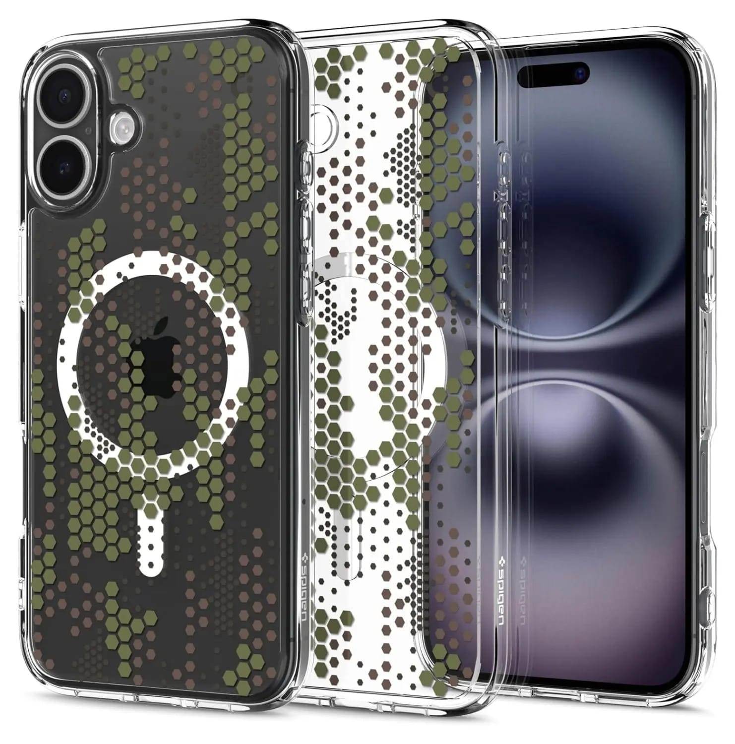 Estuche para iPhone 16 - Spigen Ultra Hybrid MagFit