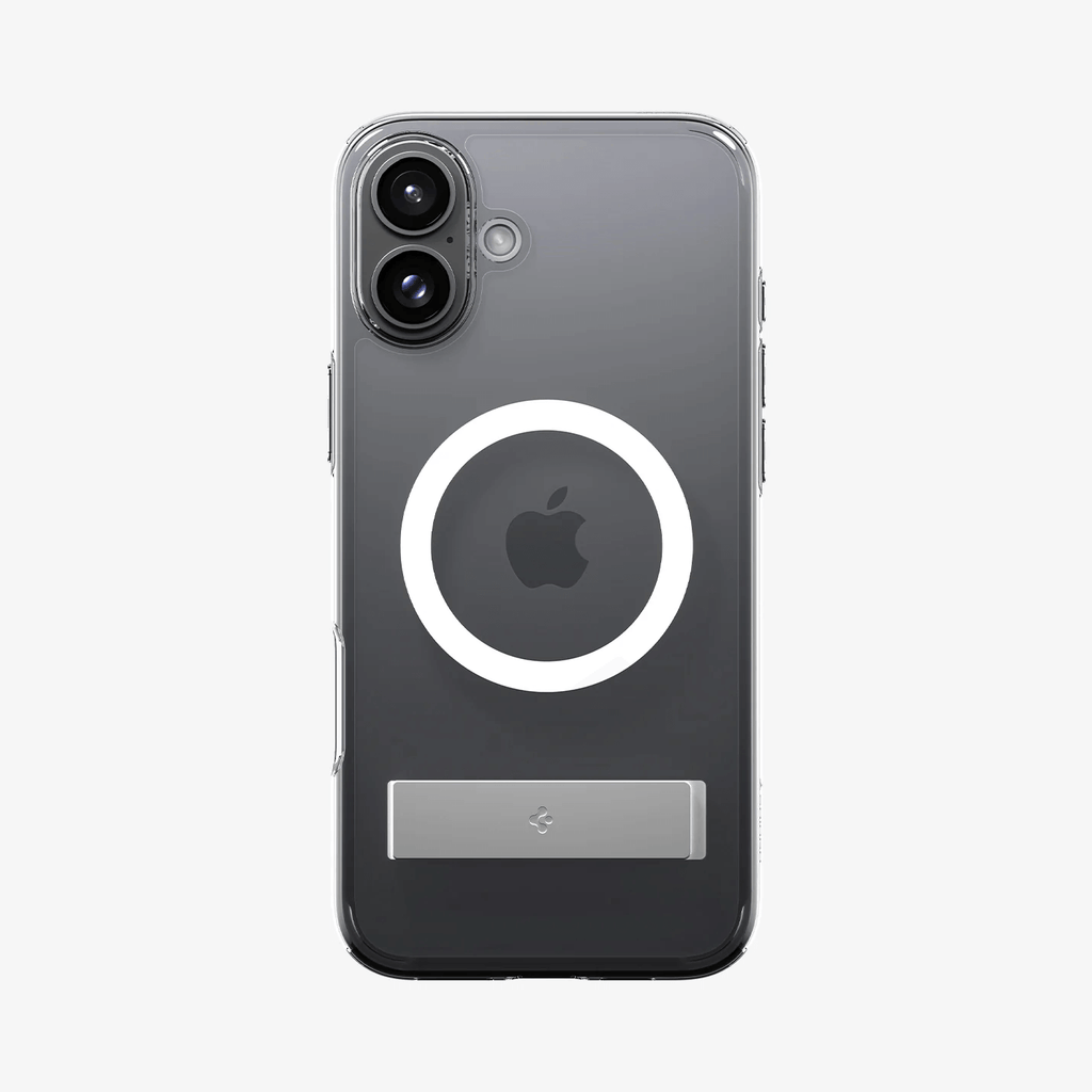Estuche para iPhone 16 - Spigen Ultra Hybrid S MagFit - Crystal Clear