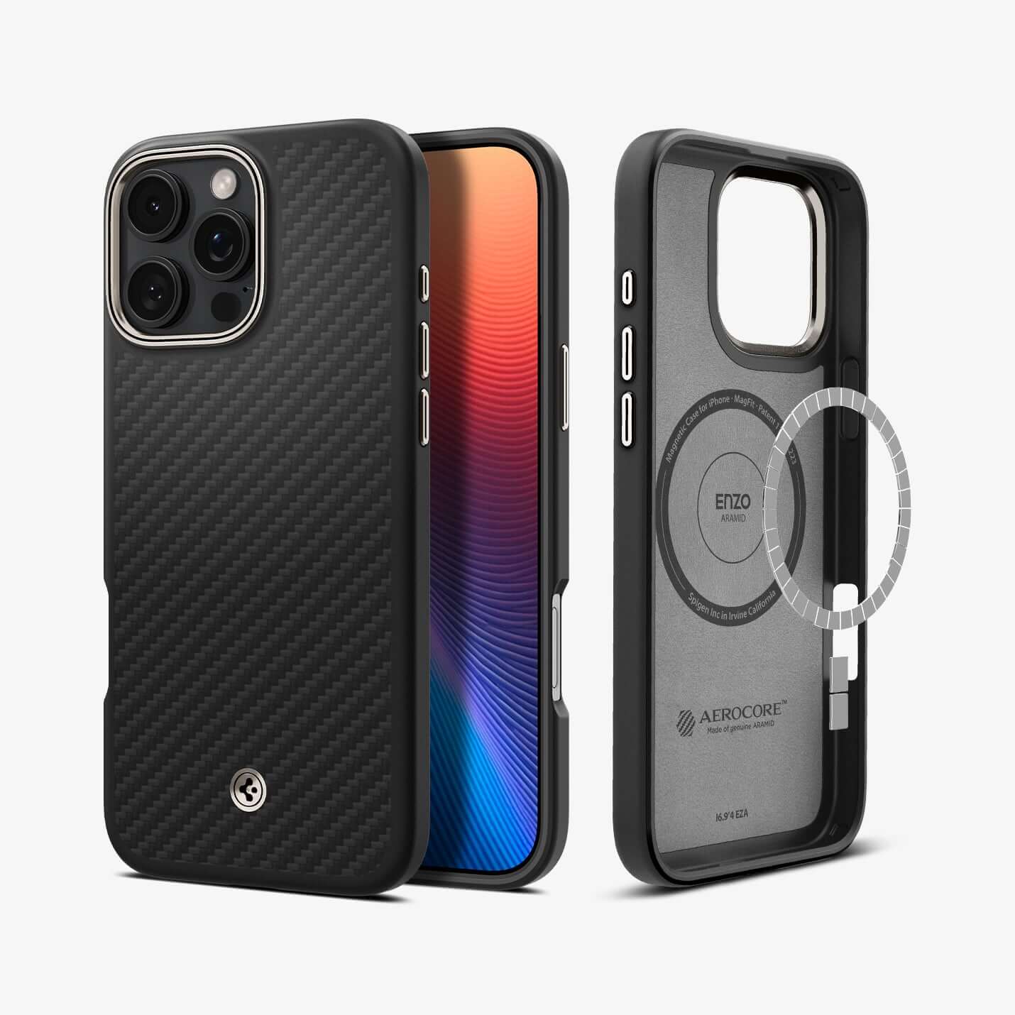 Estuche para iPhone 16 Pro Max - Spigen Enzo Aramid