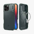 Estuche para iPhone 16 Pro Max - Spigen Optik Armor MagFit