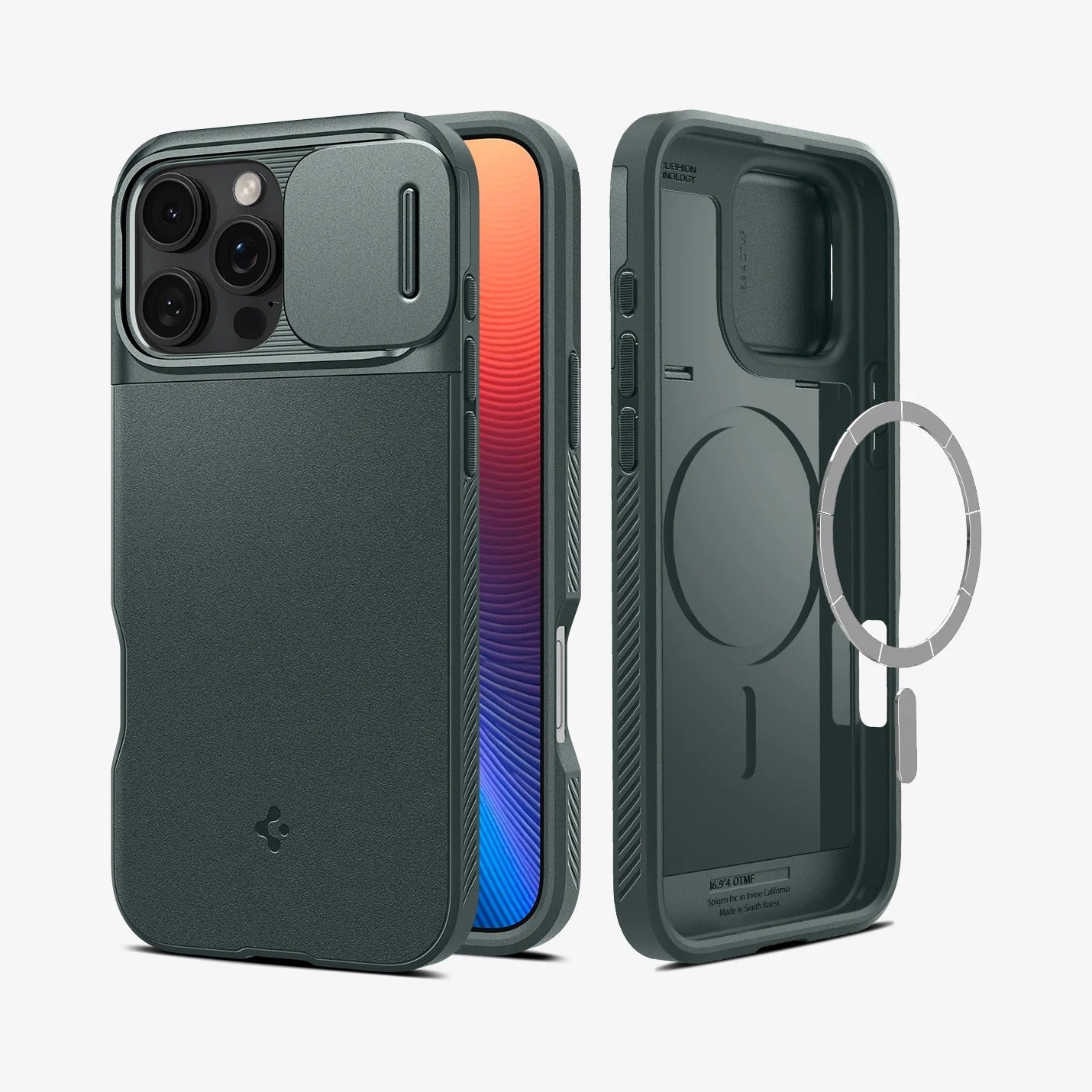 Estuche para iPhone 16 Pro Max - Spigen Optik Armor MagFit