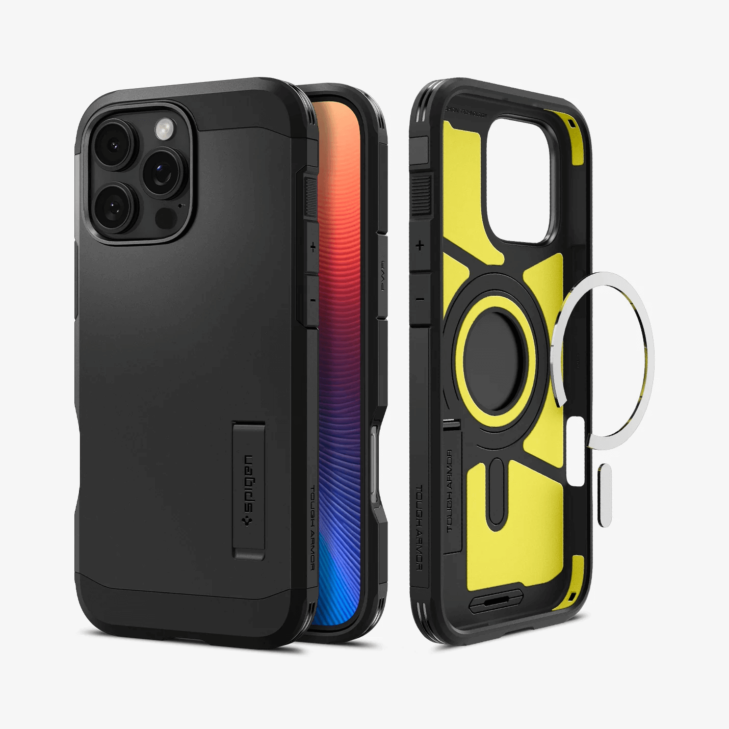Estuche para iPhone 16 Pro Max - Spigen Tough Armor AI MagFit