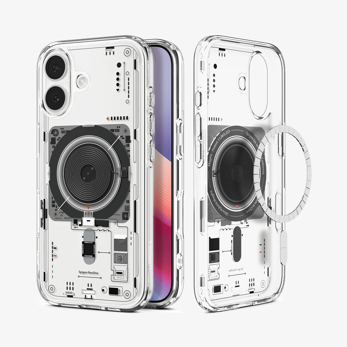 Estuche para iPhone 17 - Spigen Ultra Hybrid MagFit Neo One