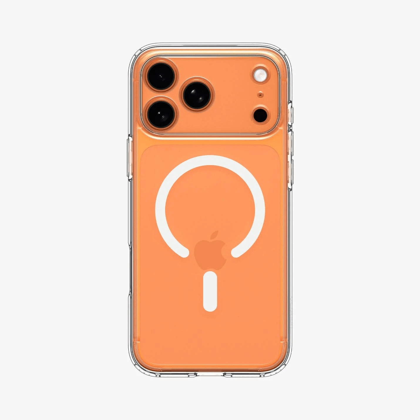 Estuche para iPhone 17 Pro - Spigen Ultra Hybrid Magfit - Clear White