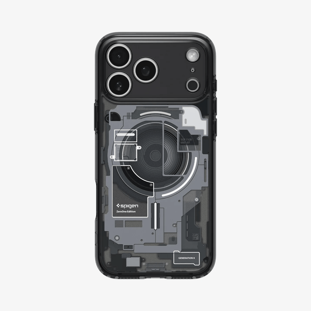 Estuche para iPhone 17 Pro - Spigen Zero One Magfit - Black