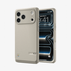 Estuche para iPhone 17 Pro Max - Spigen Classic LS Magfit - Stone
