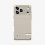 Estuche para iPhone 17 Pro Max - Spigen Classic LS Magfit - Stone