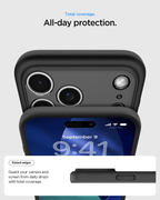 Estuche para iPhone 17 Pro Max - Spigen Ultra Hybrid Matte Magfit - Frost Black