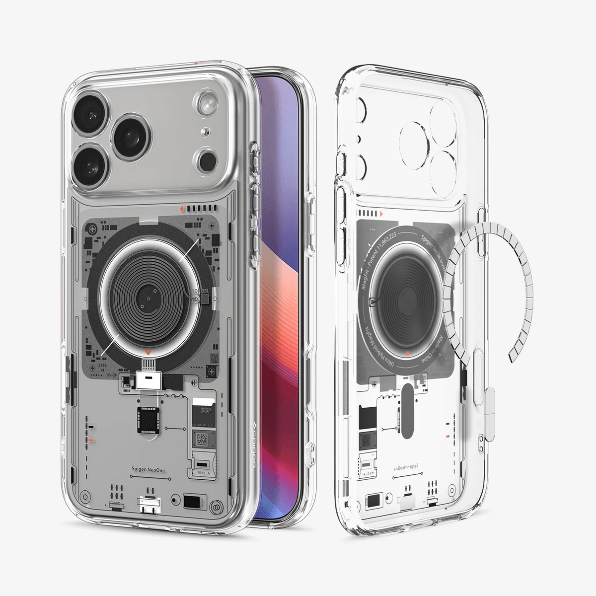 Estuche para iPhone 17 Pro / 18 Pro - Spigen Ultra Hybrid MagFit Neo One