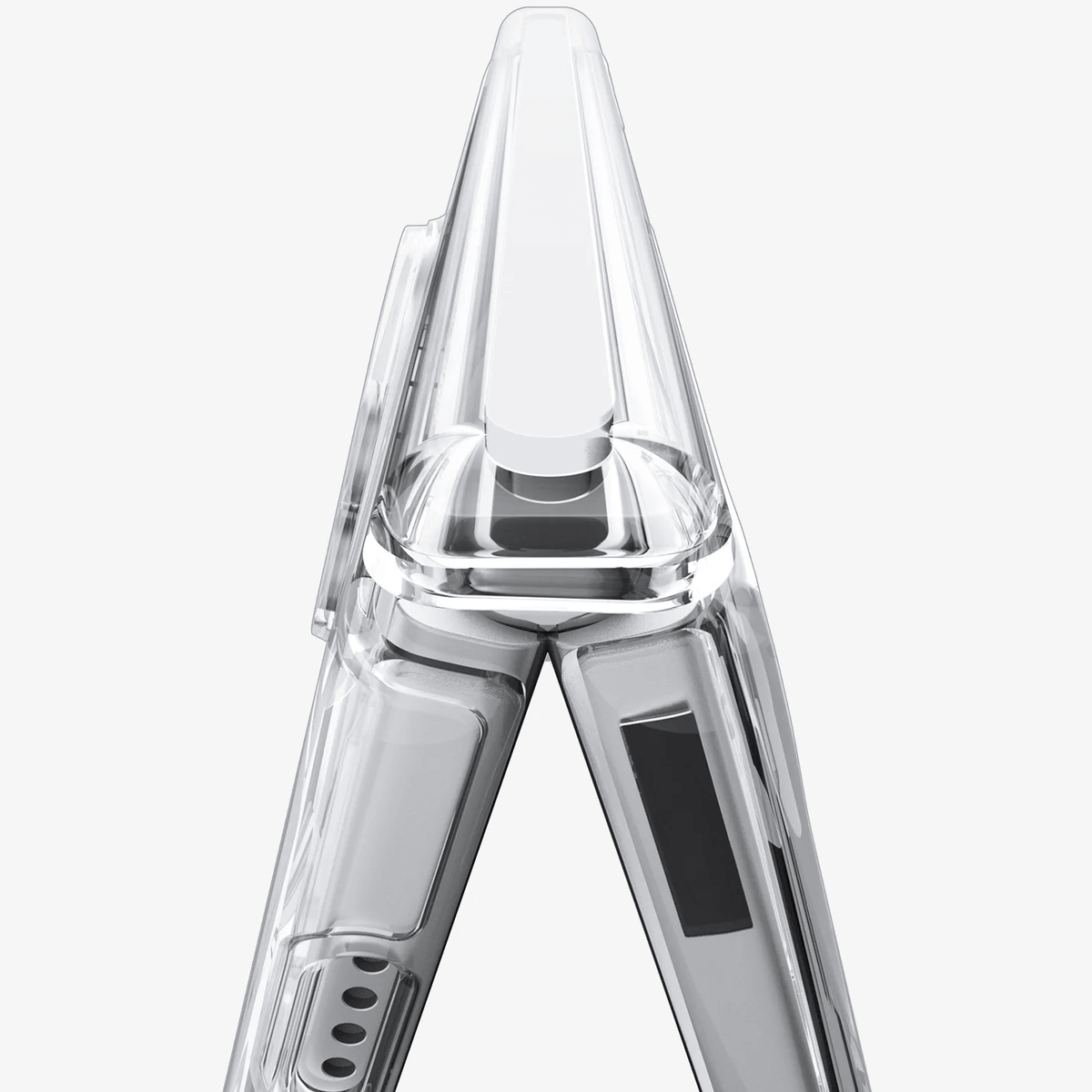 Estuche para iPhone Duo - Spigen Crystal Hybrid Pro MagFit