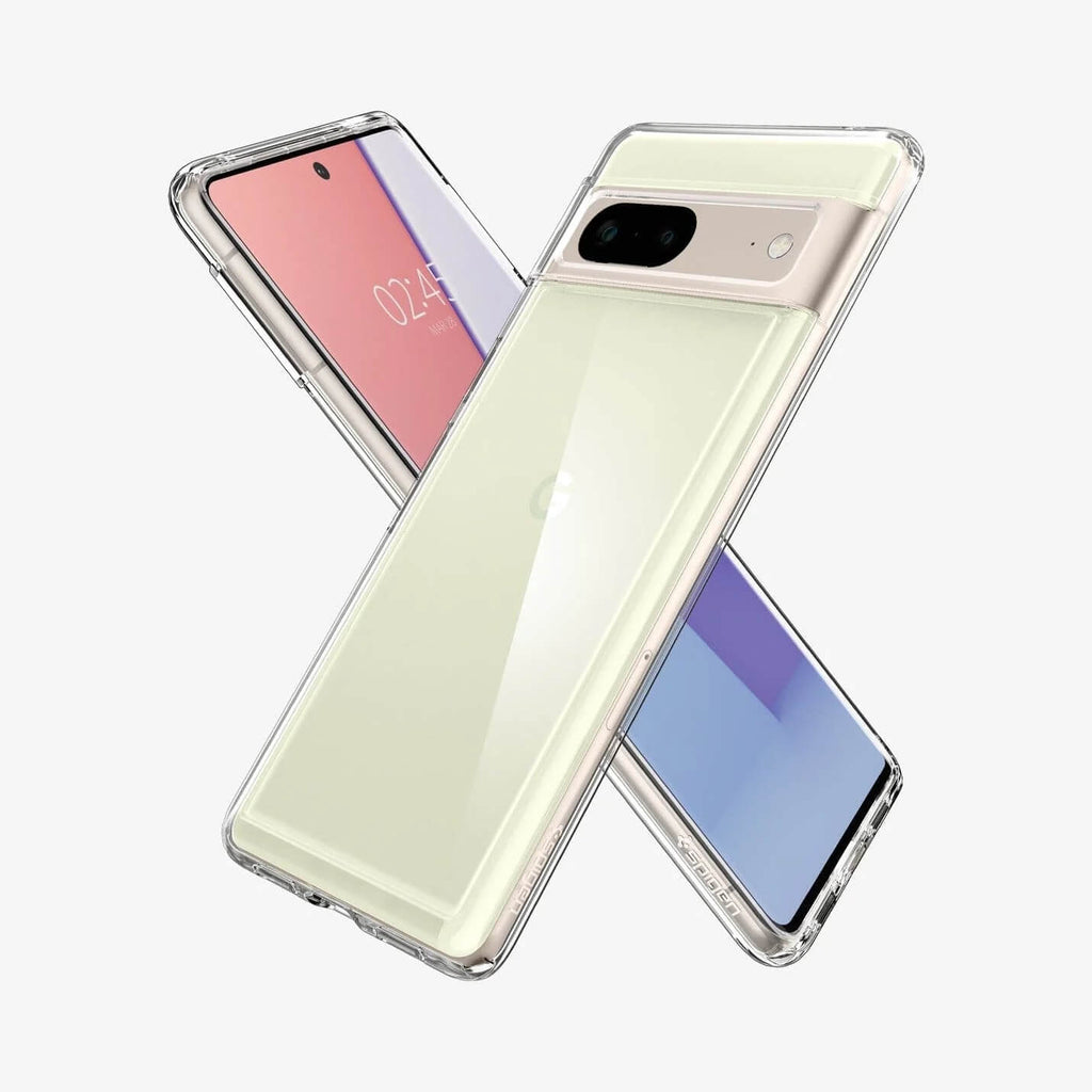 Estuche para Pixel 7 - Spigen Ultra Hybrid Crystal Clear