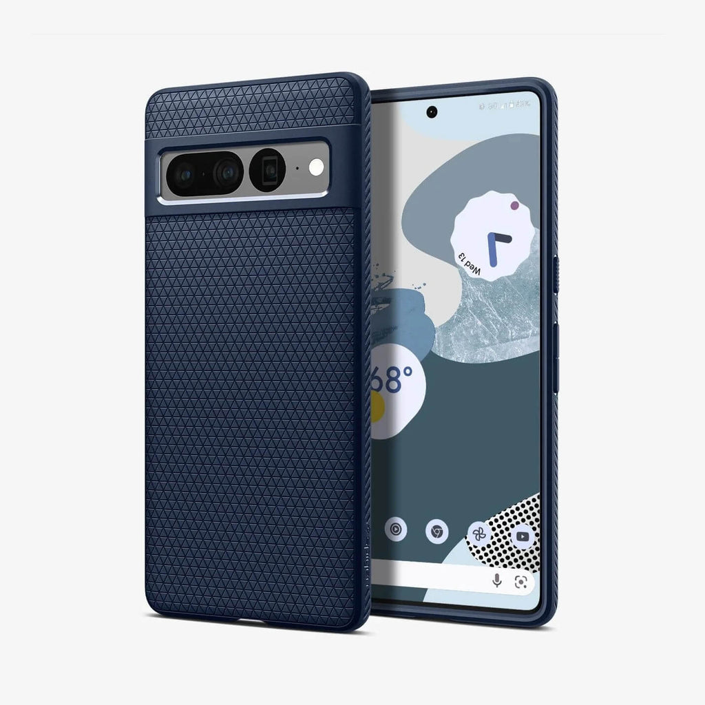 Estuche para Pixel 7 Pro - Spigen Liquid Air - Navy Blue