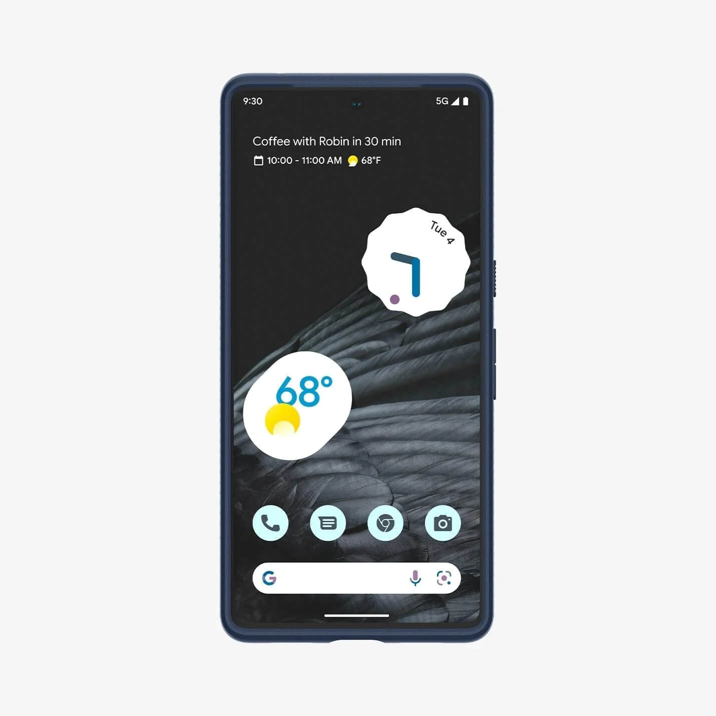 Estuche para Pixel 7 Pro - Spigen Liquid Air - Navy Blue