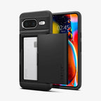 Estuche para Google Pixel 8 - Spigen Slim Armor CS Black