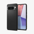 Estuche para Pixel 8 Pro - Spigen Liquid Air Matte Black