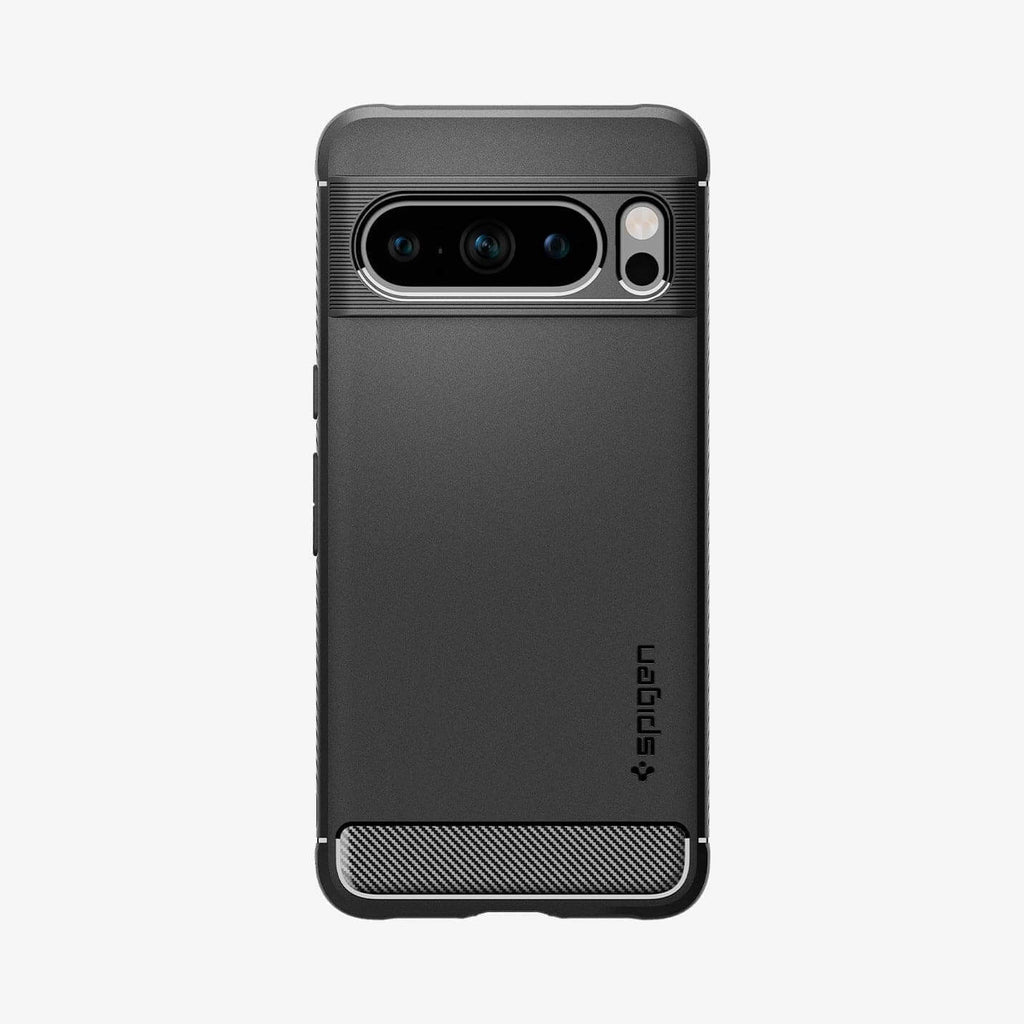 Estuche para Pixel 8 Pro - Spigen Rugged Armor Matte Black