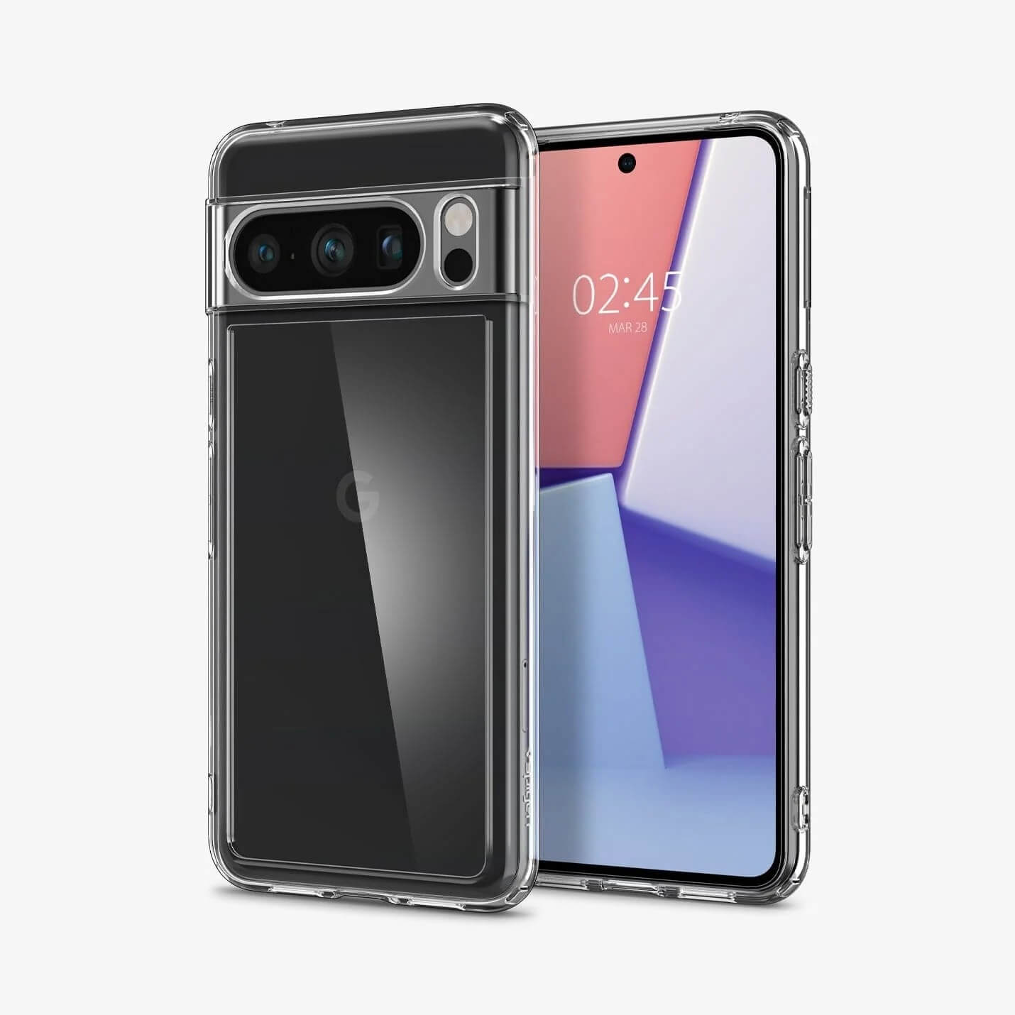Estuche para Pixel 8 Pro - Spigen Ultra Hybrid Crystal Clear