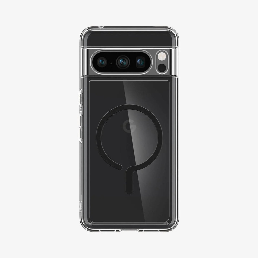 Estuche para Google Pixel - Spigen Ultra Hybrid Metal Ring MagFit