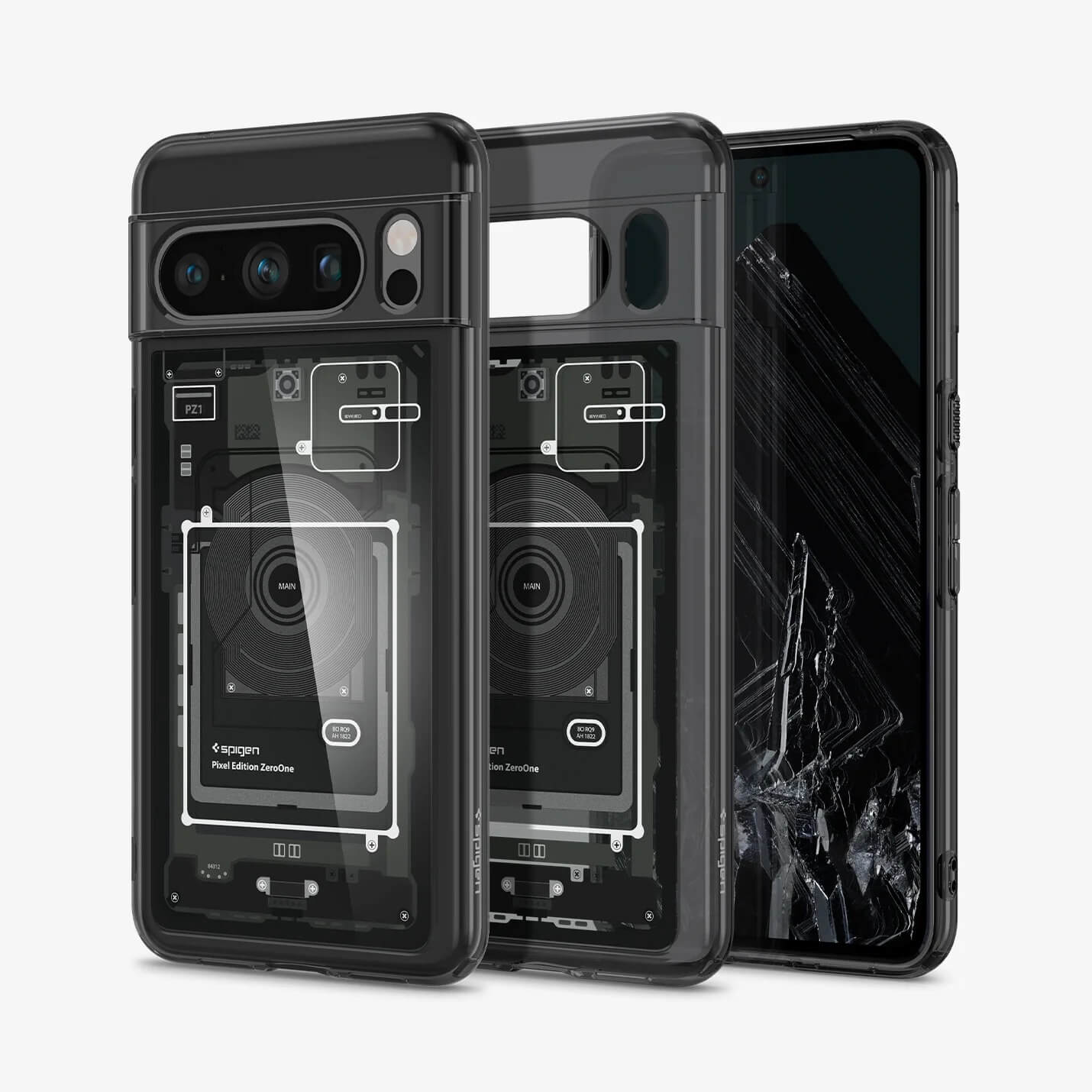 Estuche para Google Pixel - Spigen Ultra Hybrid Zero One