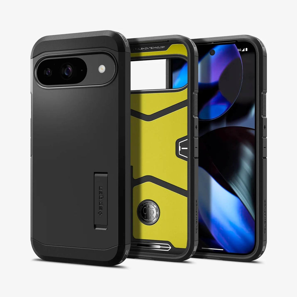 Estuche para Pixel 9 Pro - Spigen Tough Armor Black