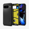 Estuche para Pixel 9 Pro - Spigen Tough Armor Black