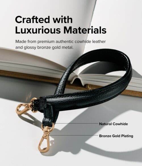 Leather Hand Strap Para Folio Signature