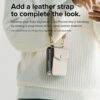 Leather Hand Strap Para Folio Signature