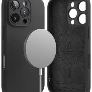Estuche para iPhone 16 Pro - Ringke Silicone Magnetic