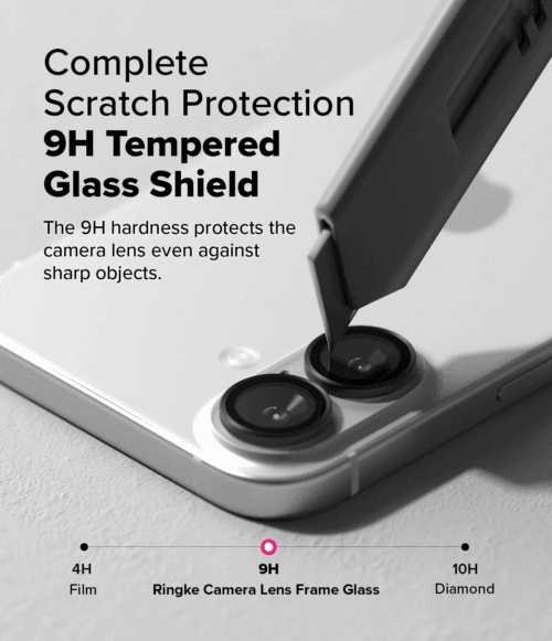 Protector de Cámara para iPhone 16 / 16 Plus - Ringke Camera Lens Frame Glass (Pack de 2)